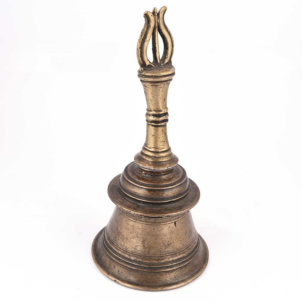 Black Ritual Brass Bell with Garuda (Brass)